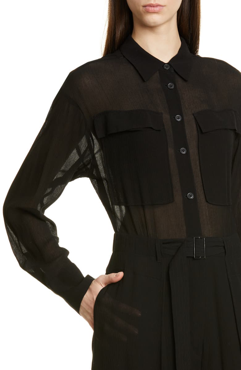 JASON WU Crinkle Jumpsuit, Alternate, color, 