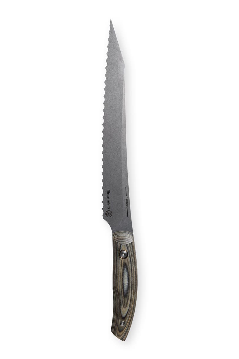 Carbon Scalloped Slicer 9inches, Main, color, Carbon
