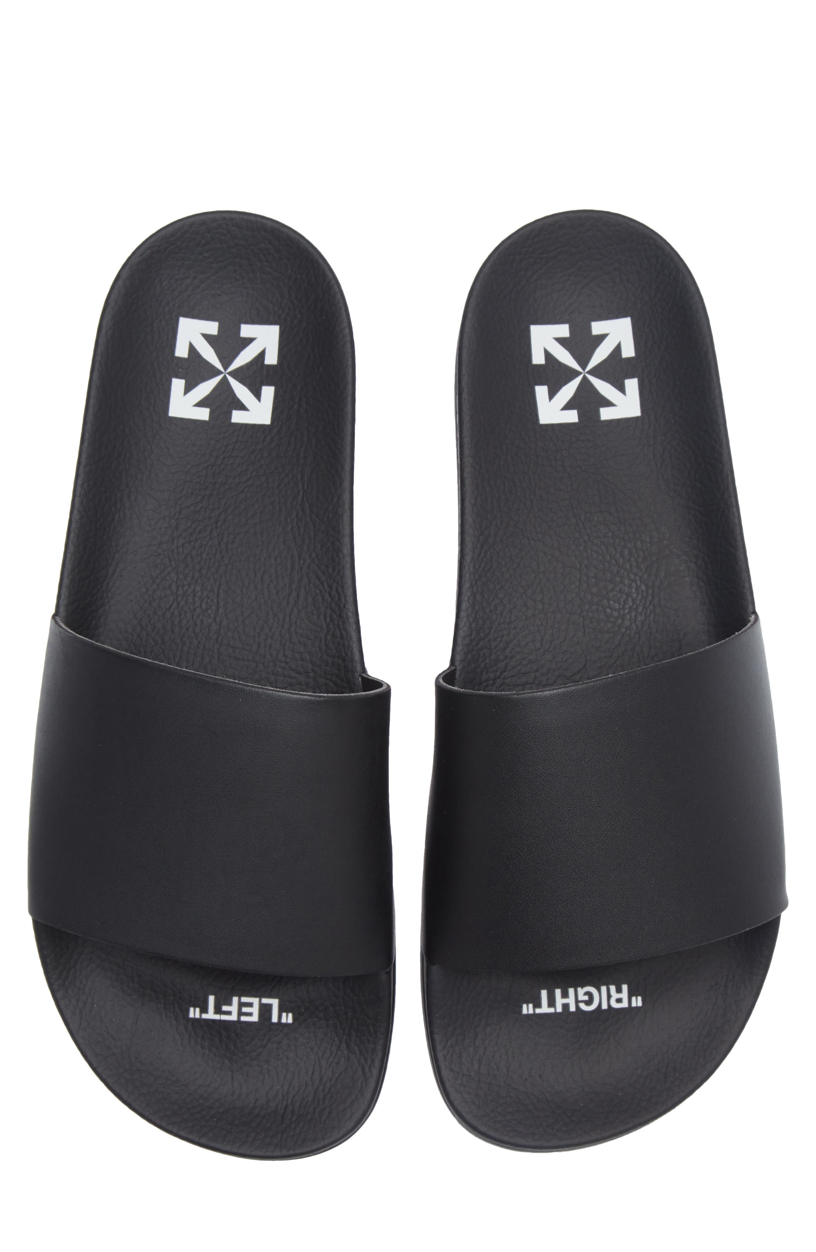 Off-White Industrial Belt Slide Sandal, Alternate, color, 