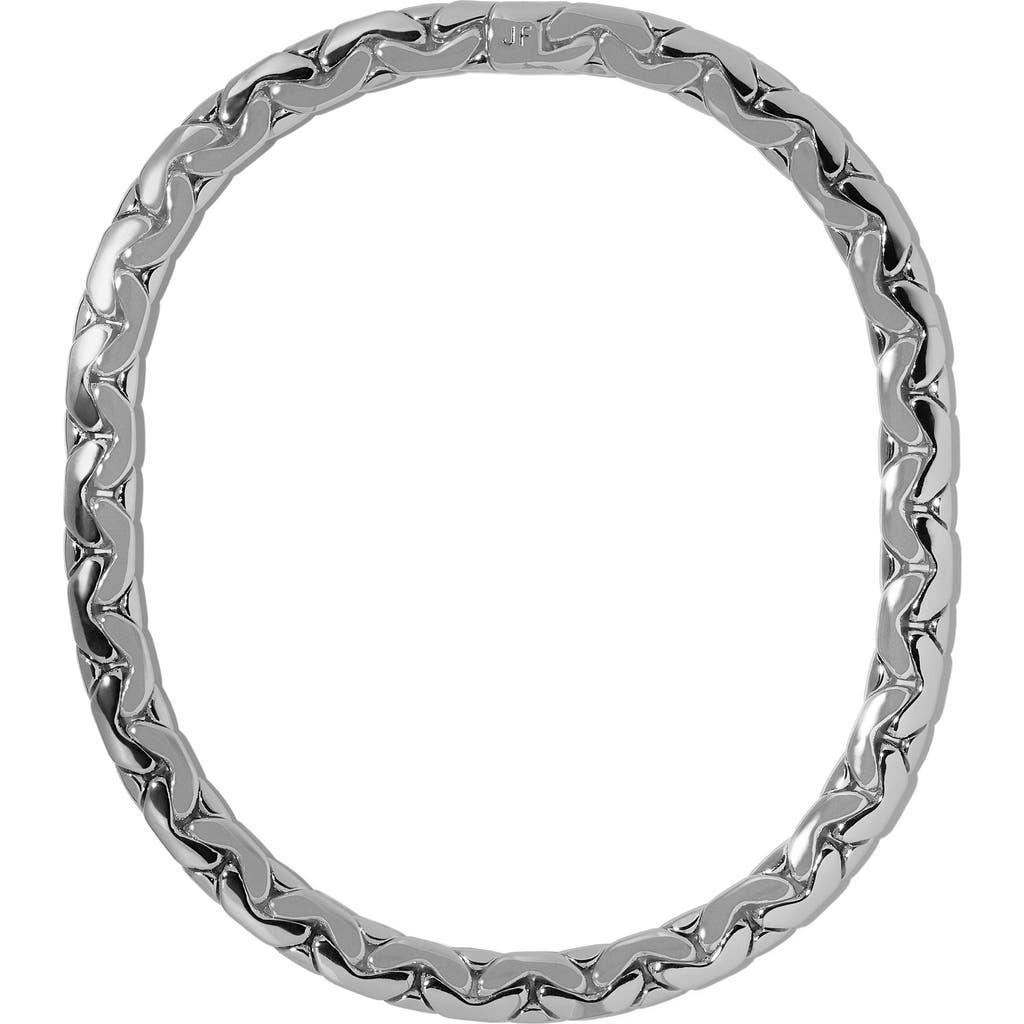 Jennifer Fisher Tribeca Chain-link Necklace In Silver