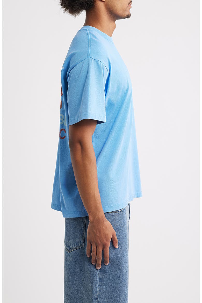 Authentic Cotton Graphic T-Shirt, Alternate, color, DUSTY BLUE