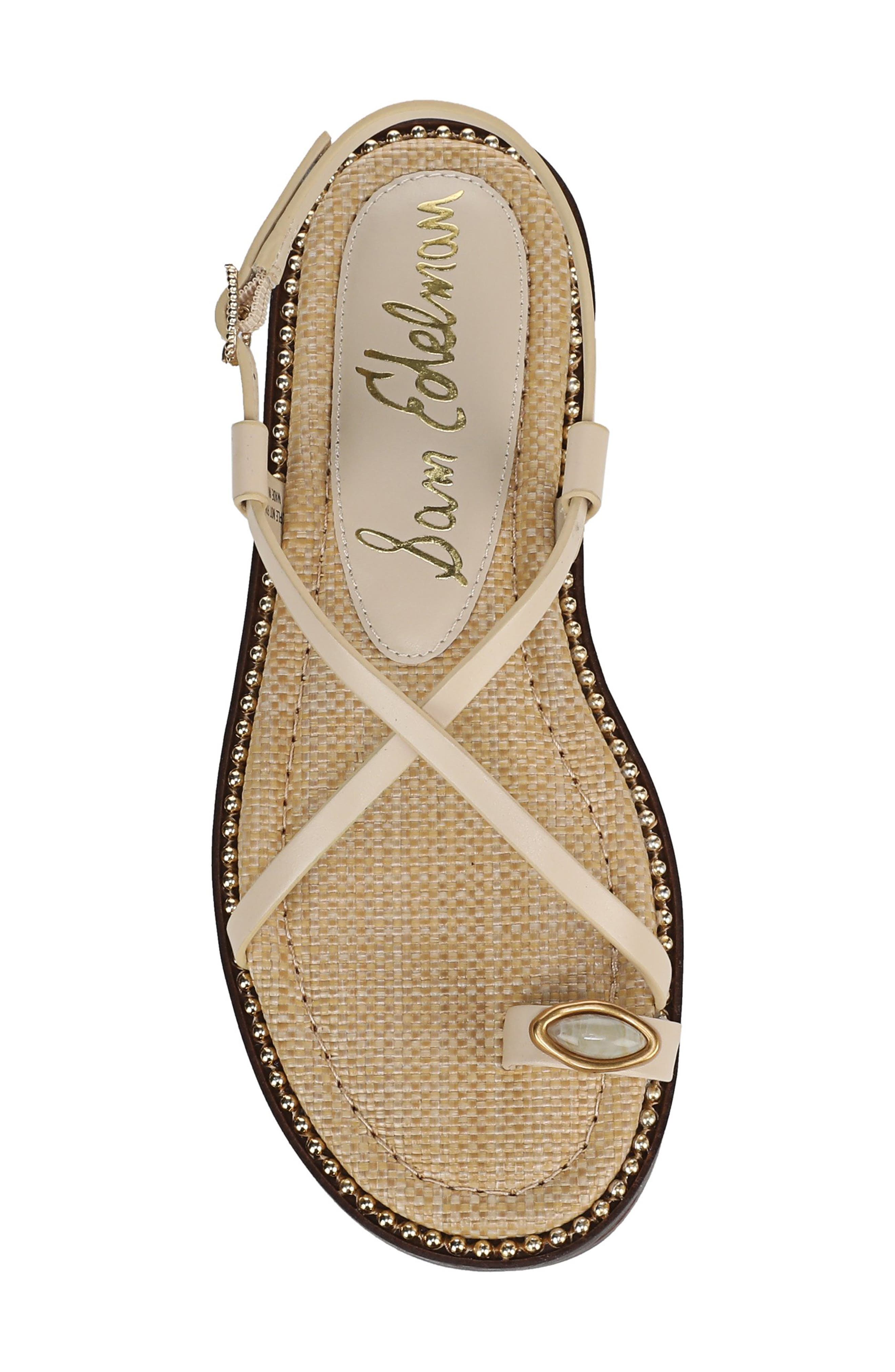 Sam Edelman Tenly Toe Loop Sandal, Alternate, color, Summer Sand
