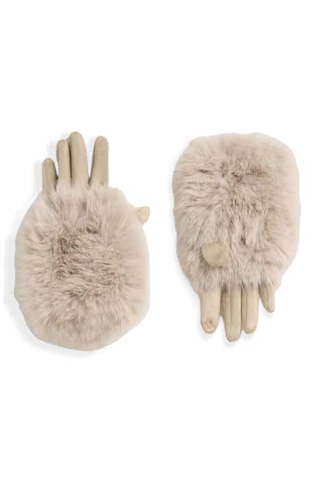 Lexa Faux Suede Convertible Gloves