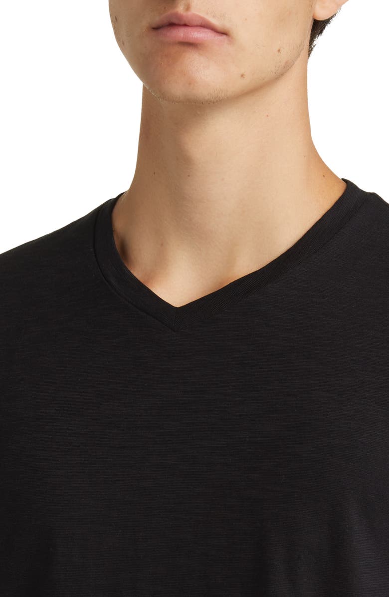 BOSS Tilson Solid V-Neck T-Shirt, Alternate, color, 