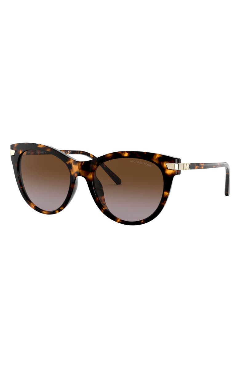 Michael Kors 54mm Gradient Cat Eye Sunglasses, Alternate, color, 