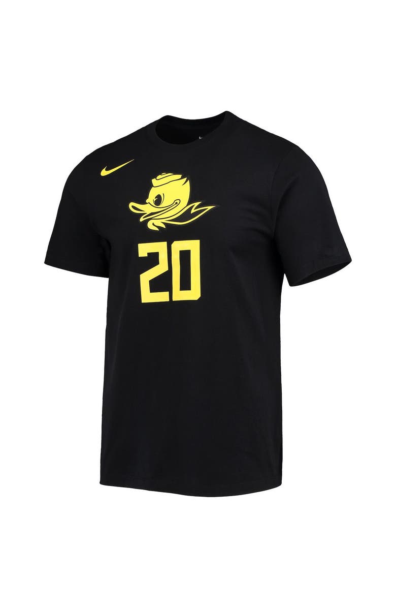 Nike Men's Nike Sabrina Ionescu Black Oregon Ducks Name & Number T-Shirt, Alternate, color, 