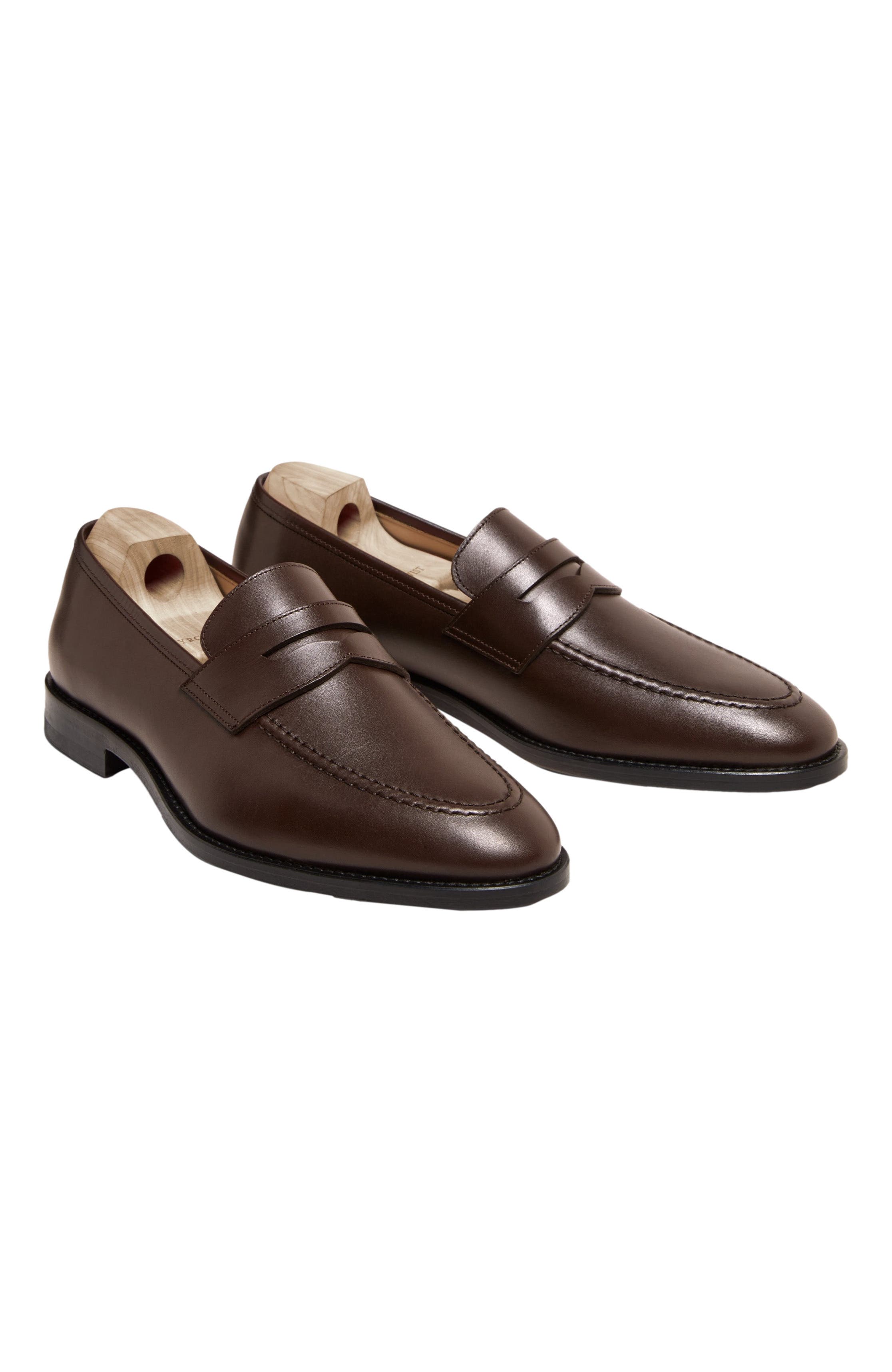 Smögen II Penny Loafers, Alternate, color, Brown