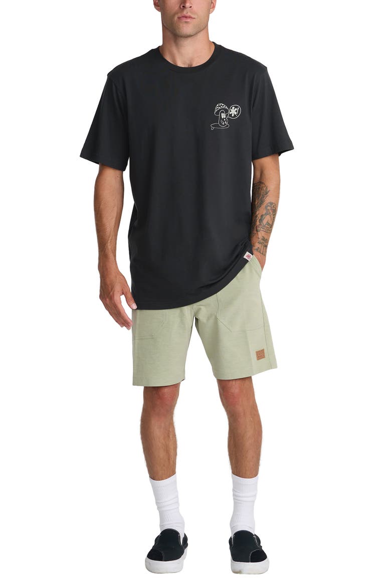 Bryce Bloom Graphic T-Shirt, Alternate, color, PIRATE BLACK