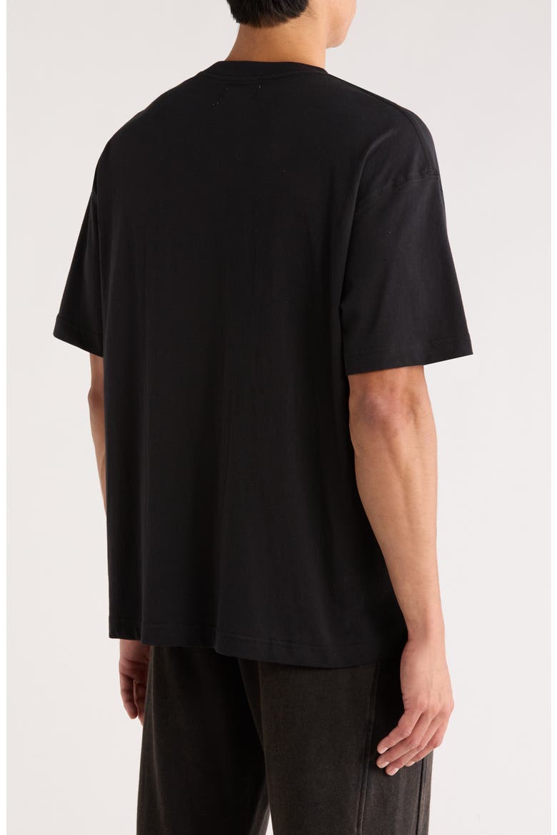 Inner City Creative Cotton Graphic T-Shirt, Alternate, color, BLACK