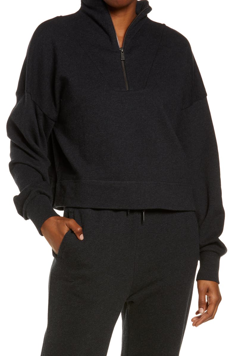 Sweaty Betty Nestle Up Half Zip Sweatshirt, Main, color, 