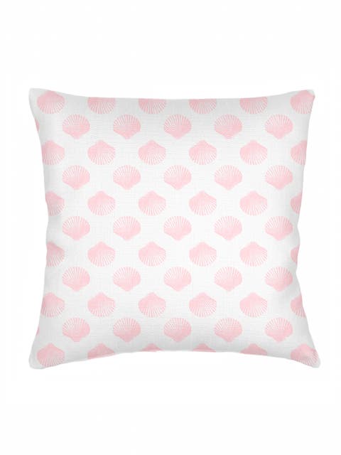 Retro Shell Linen Euro Pillow Cover Only