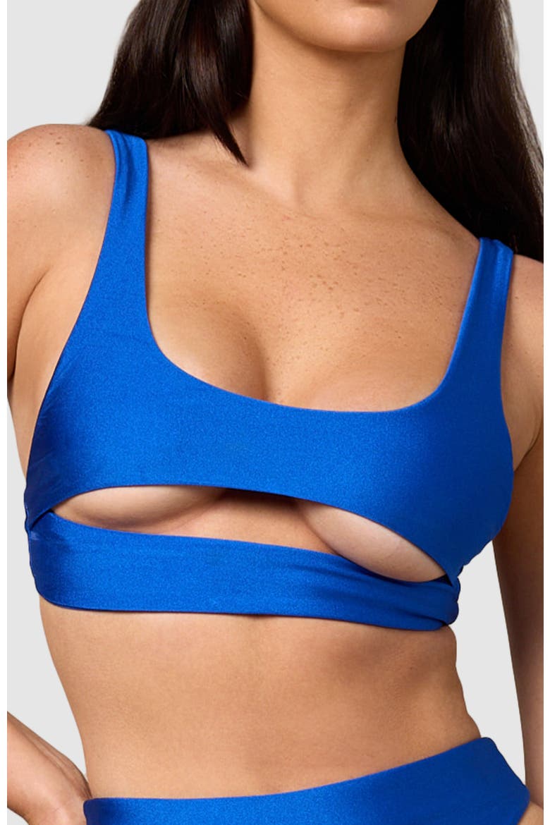 Lucky Bikini Top, Main, color, Cobalt