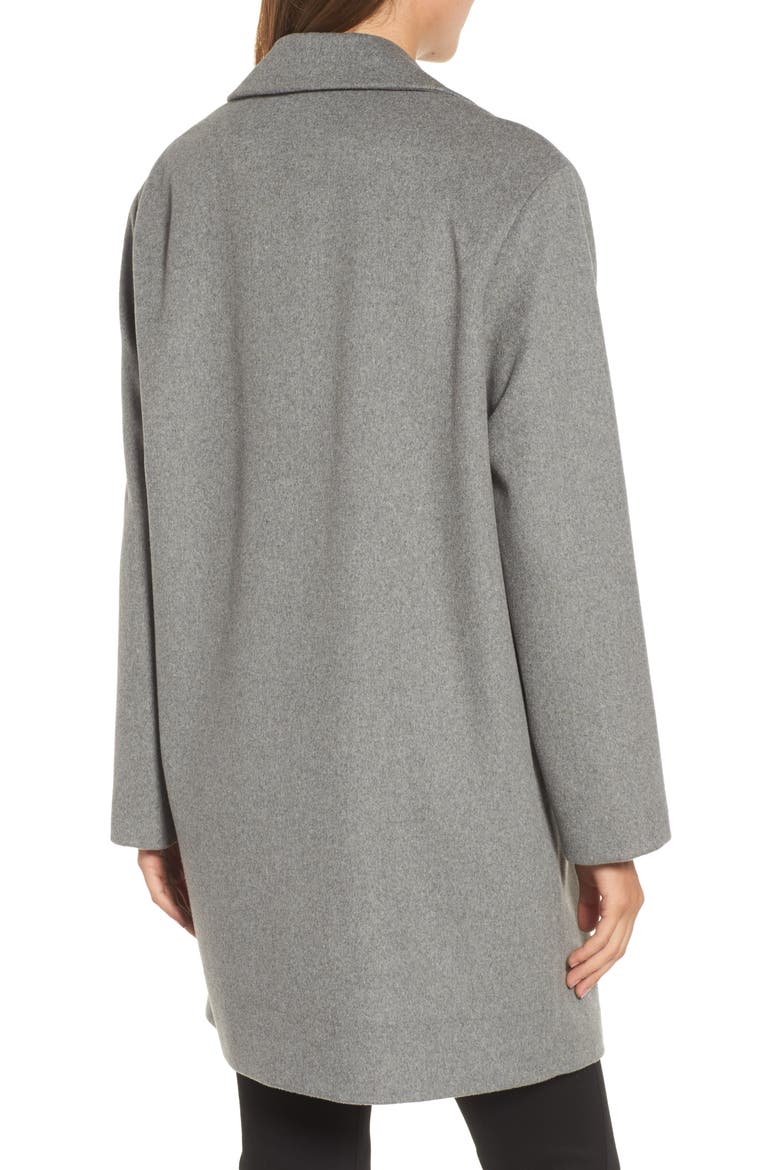 Wool Blend Coat, Alternate, color, LIGHT GREY