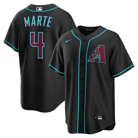Men's Nike Ketel Marte Black Arizona Diamondbacks Alternate Replica Jersey