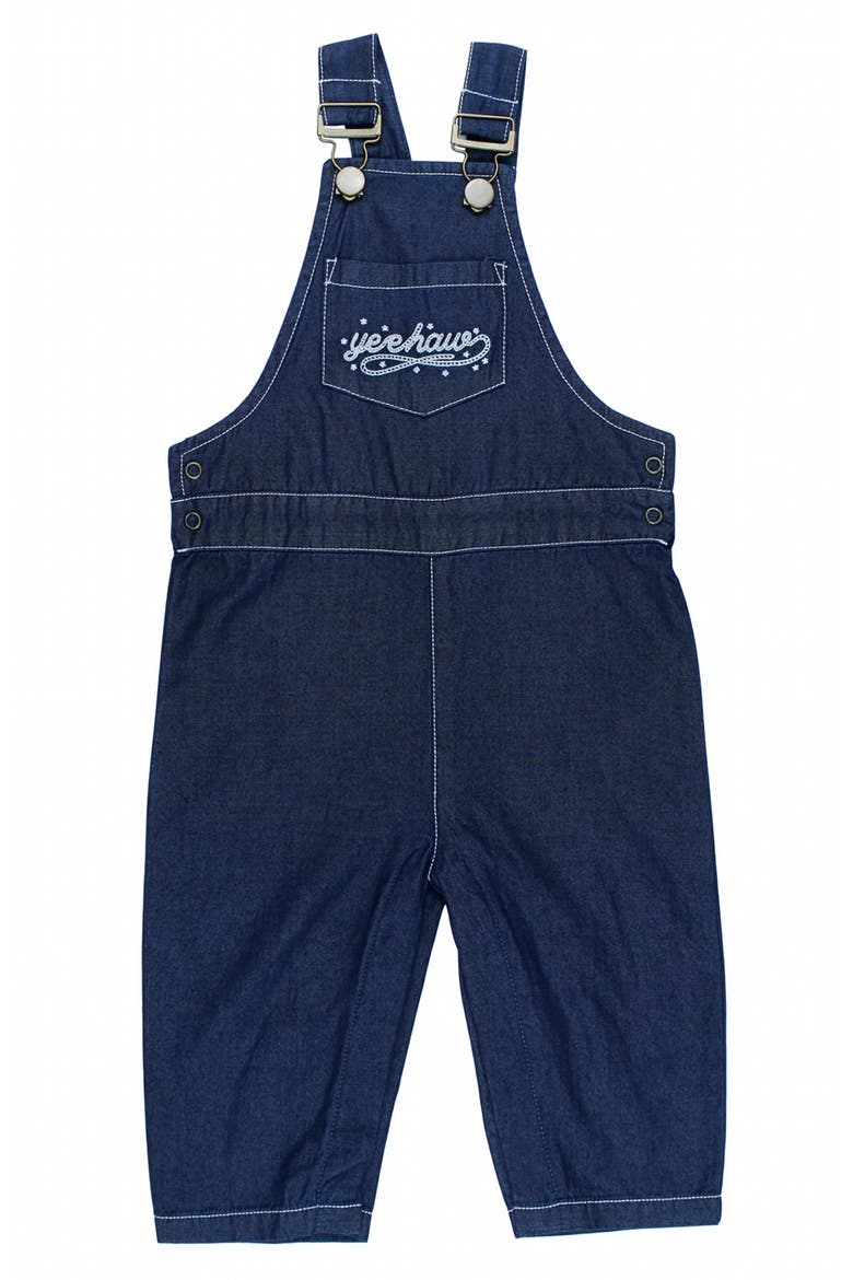 Organic Cotton Overalls, Main, color, TRUE BLUE