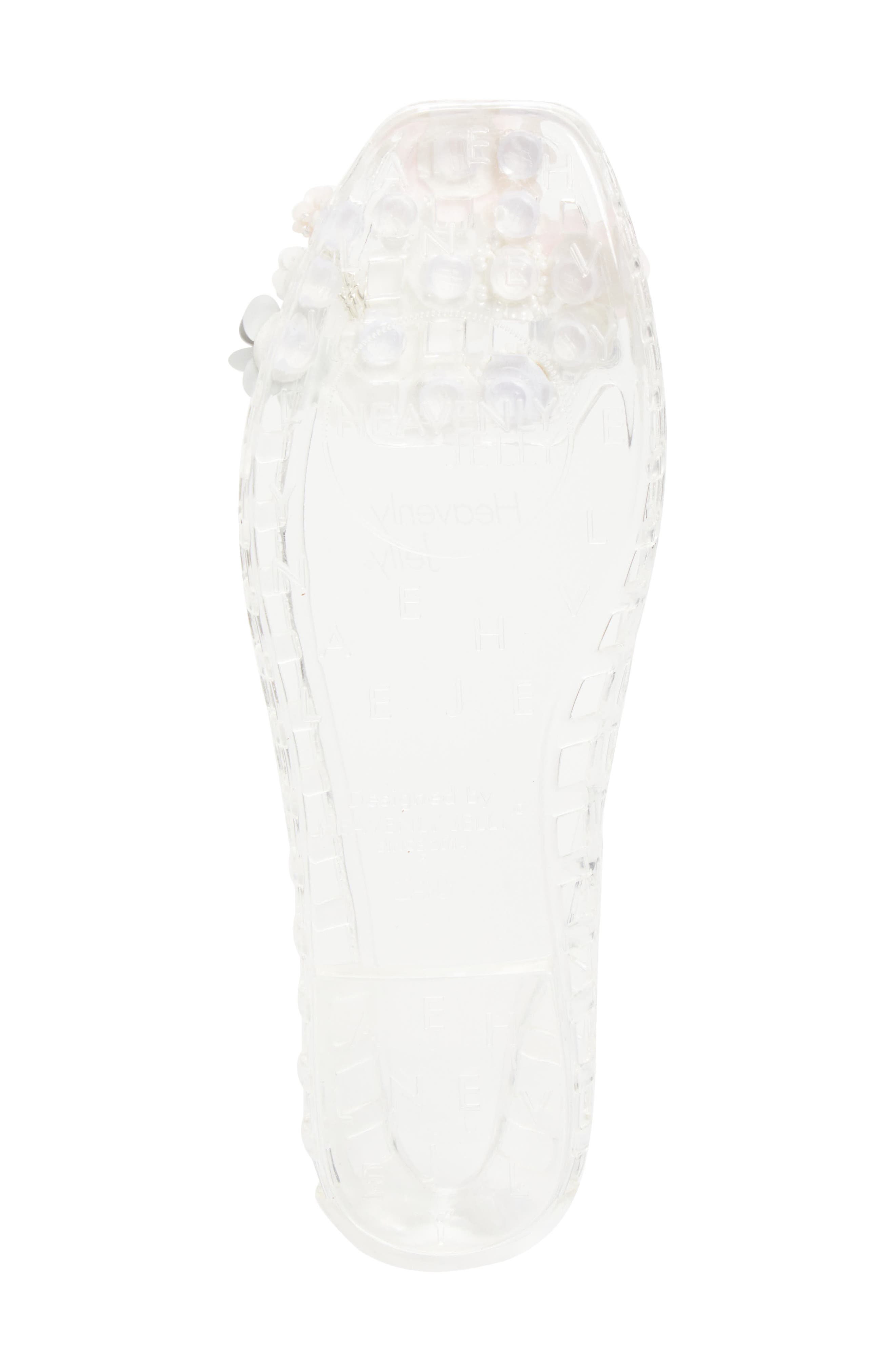 HEAVENLY JELLY Fleck Jelly Ballet Flat, Alternate, color, Clear
