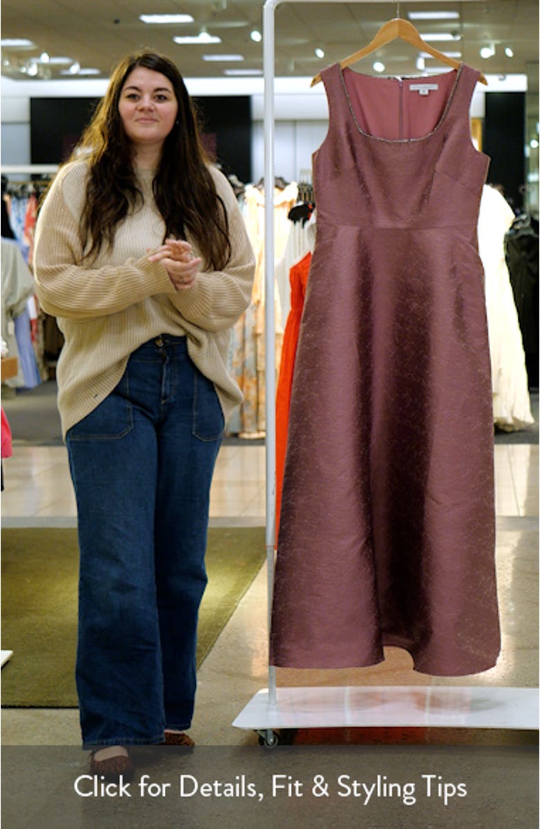 Penelope Embellished Neck Gown, sales video thumbnail