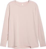 Zella Long Sleeve Split Hem T-Shirt