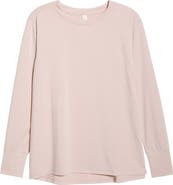 Zella Long Sleeve Split Hem T-Shirt
