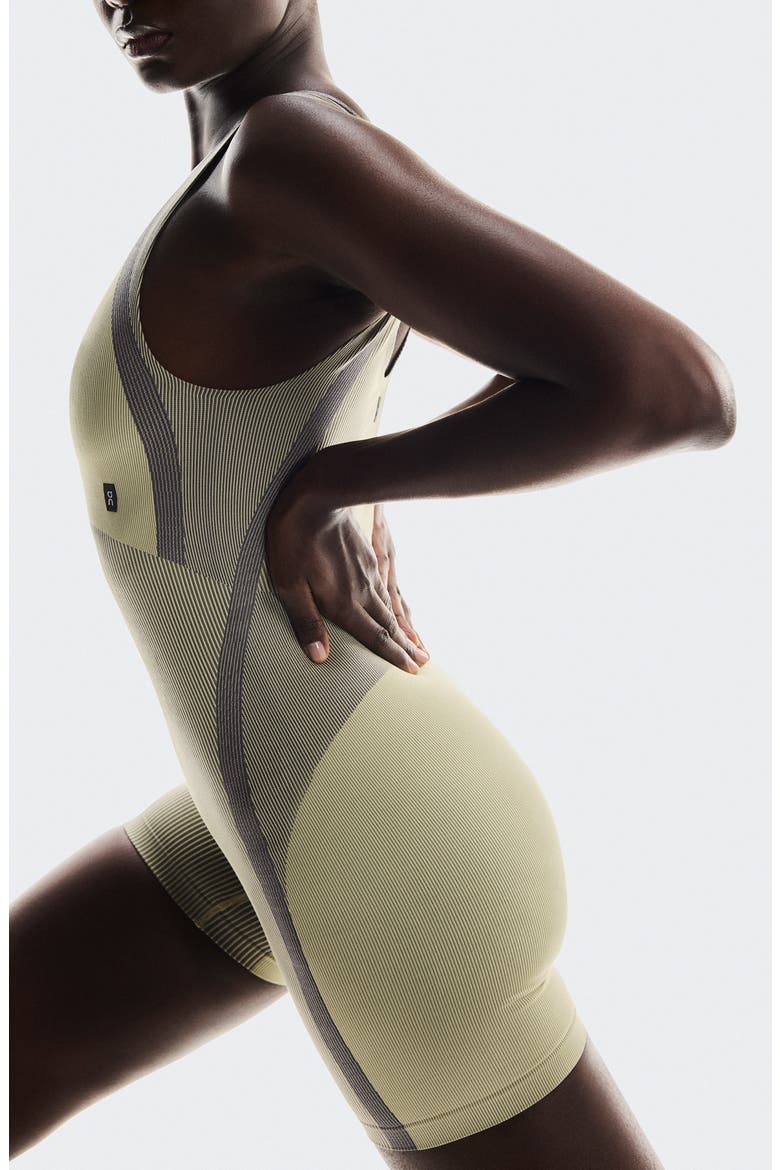 Studio Knit Bodysuit, Alternate, color, CAPER