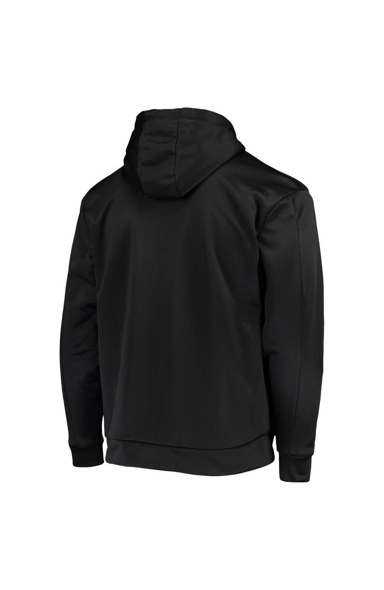 DUNBROOKE Men's Dunbrooke Black/Gray Las Vegas Raiders Apprentice Full-Zip Hoodie, Alternate, color, Black