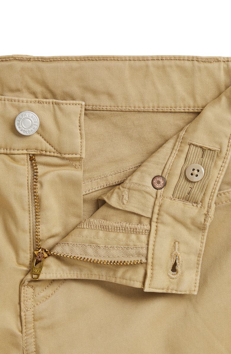 Polo Ralph Lauren Kids' 5-Pocket Cotton Stretch Sateen Pants, Alternate, color, Khaki