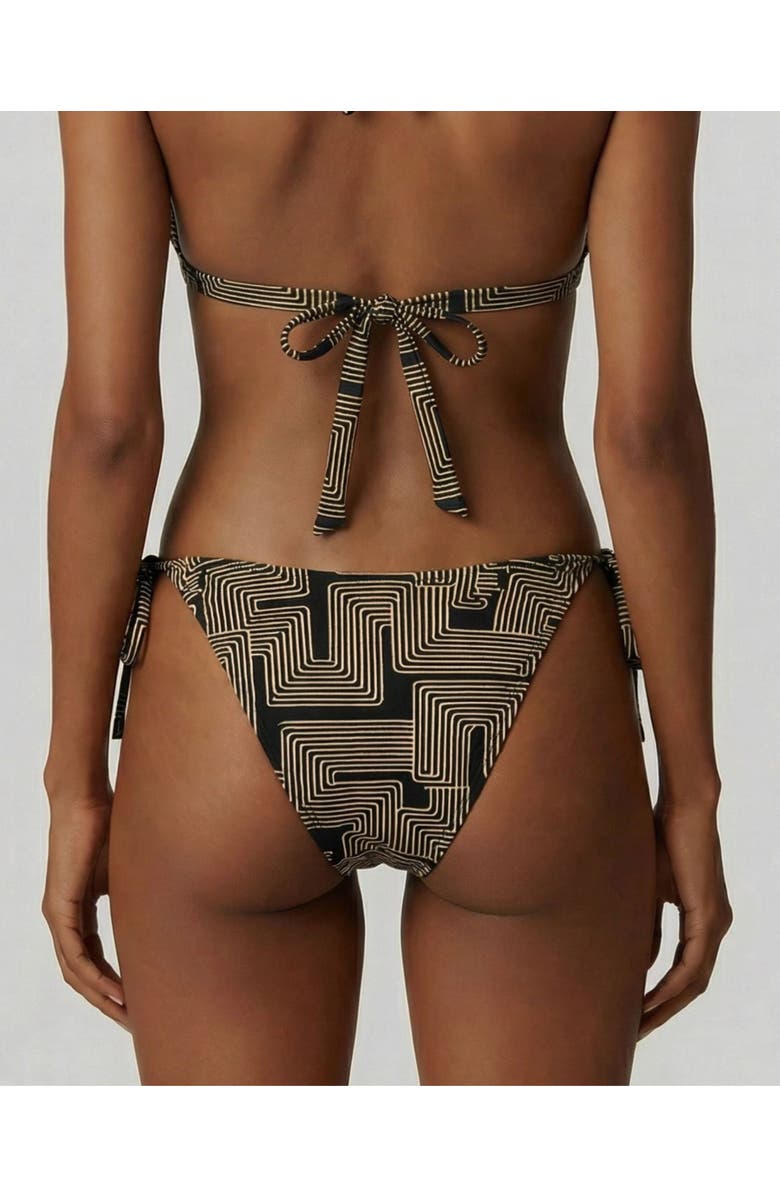 Lords of Harlech Inter Twine Womens Bikini Bottom, Alternate, color, Inter Twine Black