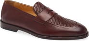 Brunello Cucinelli Woven Penny Loafer