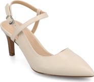 Journee Collection Scipio Pointed Toe Pump - Extra Wide Width Available