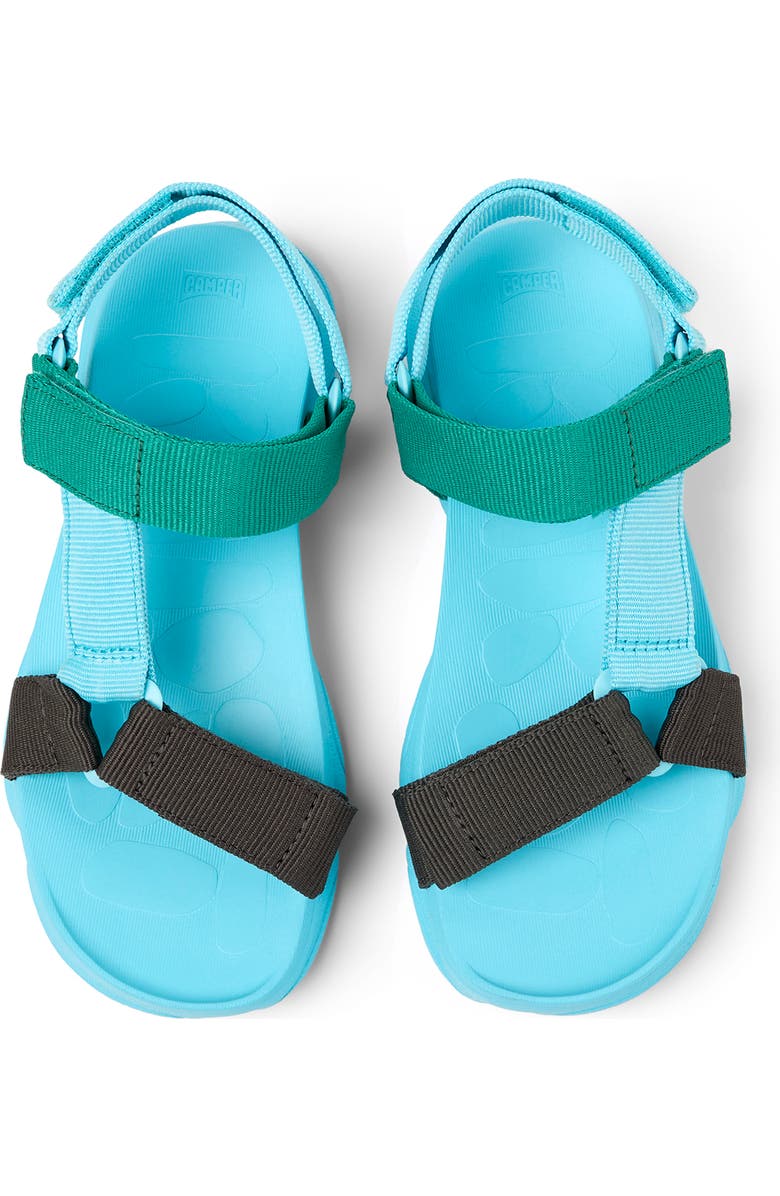 Camper Karst Sandal, Alternate, color, Blue/ Green/ Black Multi