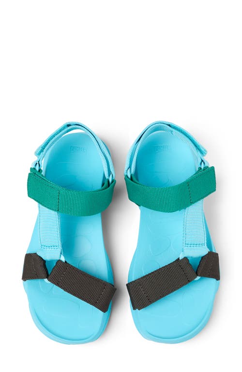 Camper Karst Sandal In Blue/green/black Multi