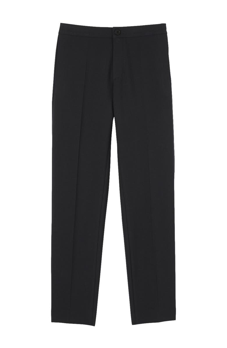 SANDRO Jersey trousers, Alternate, color, Black