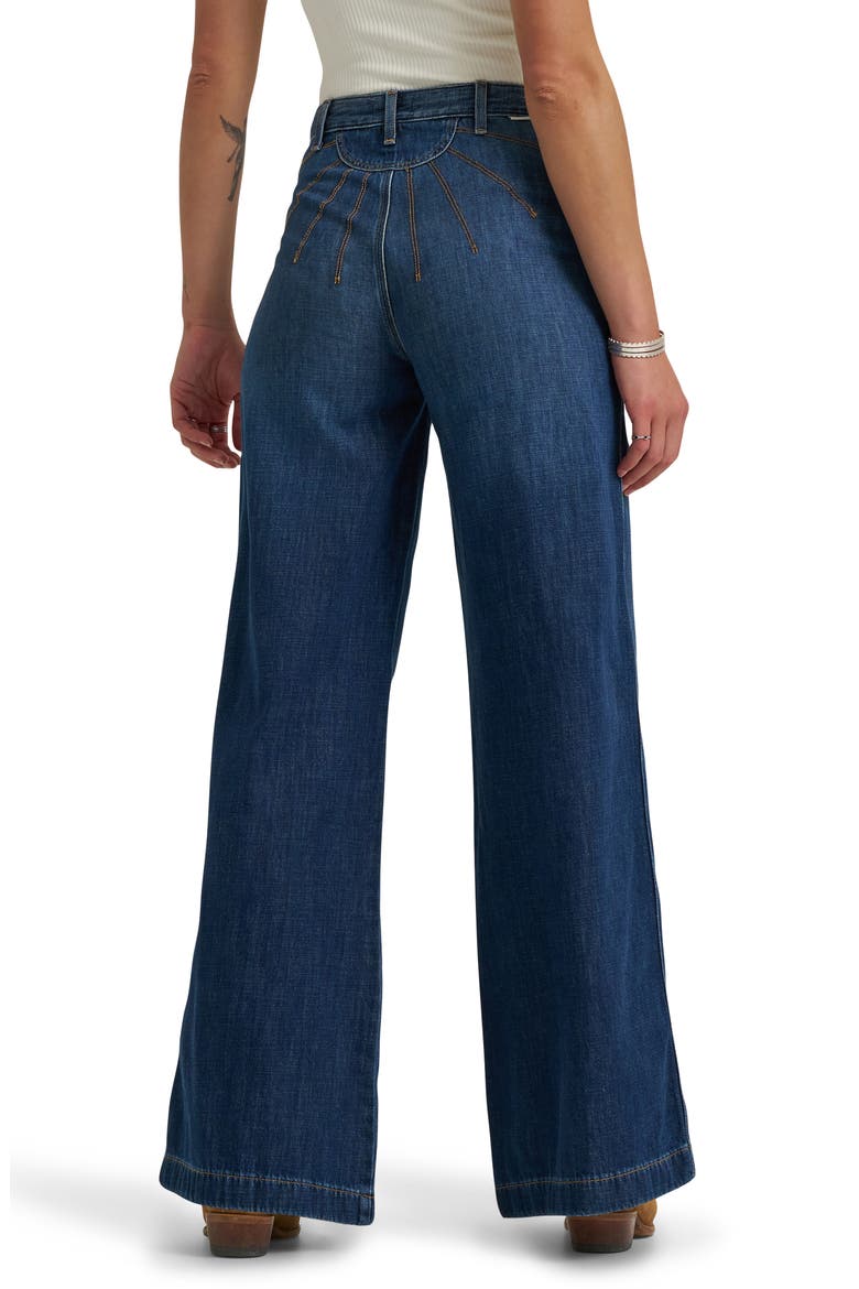 High Waist Patch Pocket Jeans, Alternate, color, HOMESTEAD HAZE