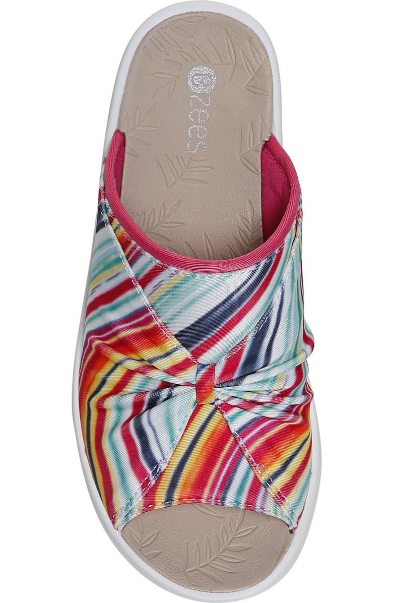 BZees Sunburst Wedge Sandal, Alternate, color,