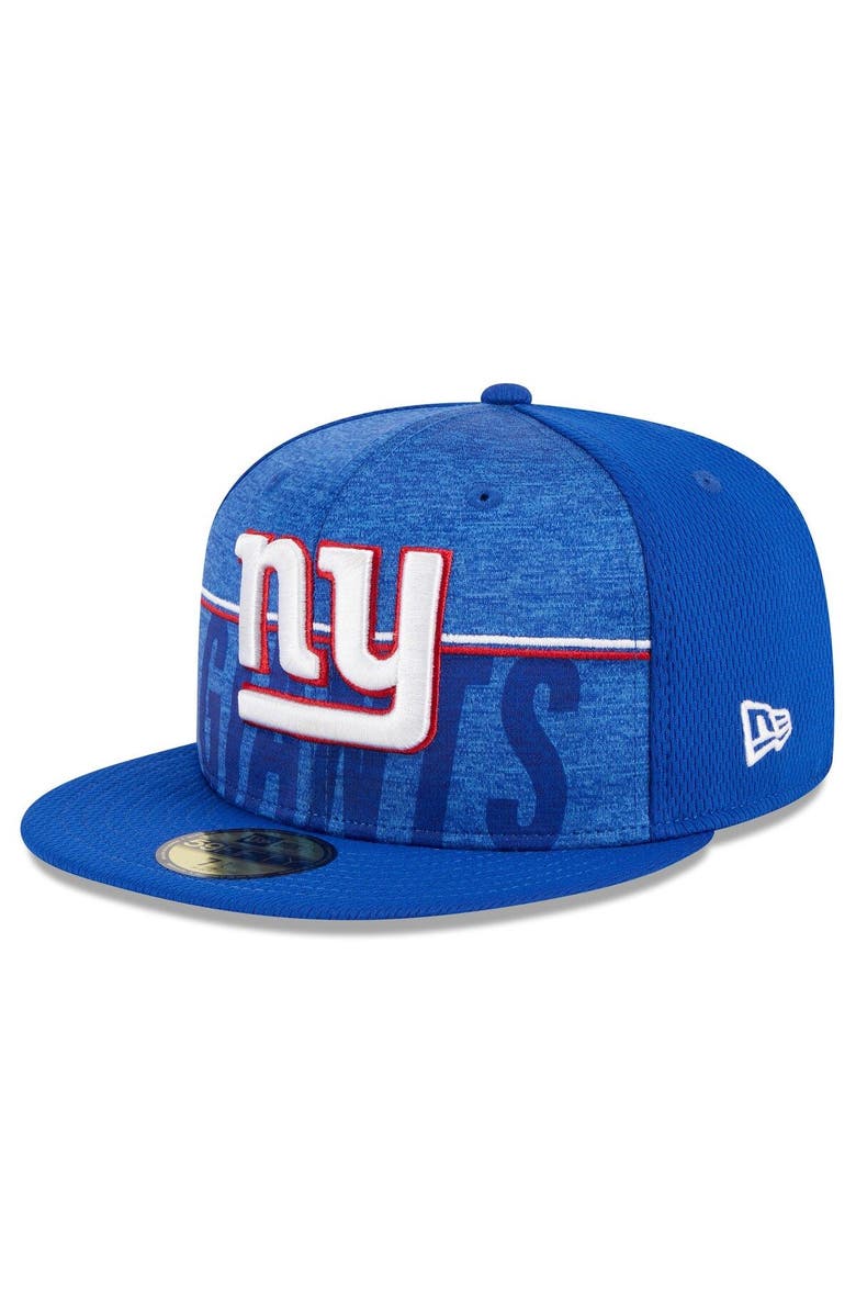 New Era Men's New Era Royal New York Giants 2023 NFL Training Camp 59FIFTY Fitted Hat, Alternate, color, 