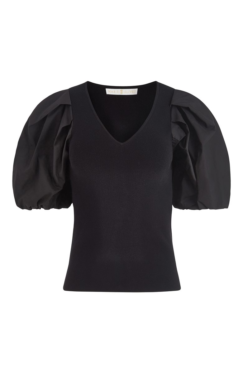 Marie Oliver Shayna Top, Alternate, color, Black
