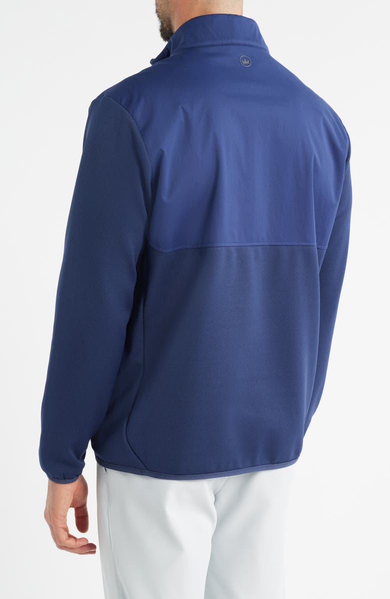 Peter Millar Vail Half Zip Pullover, Alternate, color, Navy