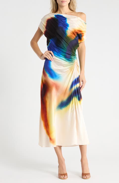 Penny One-Shoulder Maxi Dress