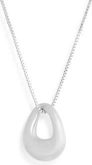 NORDSTROM RACK Demi Fine Circle Pendant Necklace