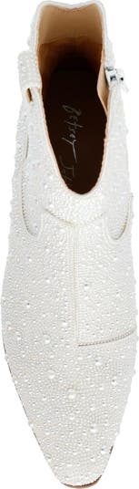 Betsey Johnson Diva Embellished Western Bootie (Women