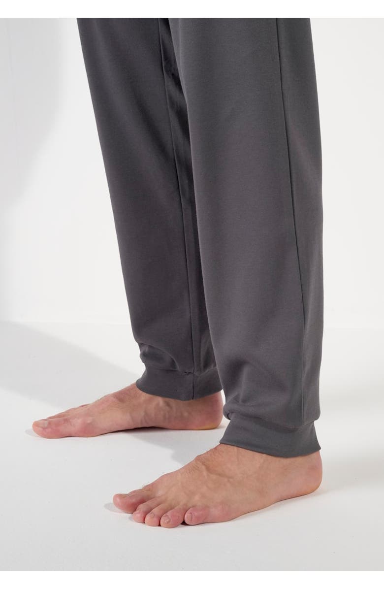 HOM Aloys Long Pajama Set, Alternate, color, Dark Grey Print