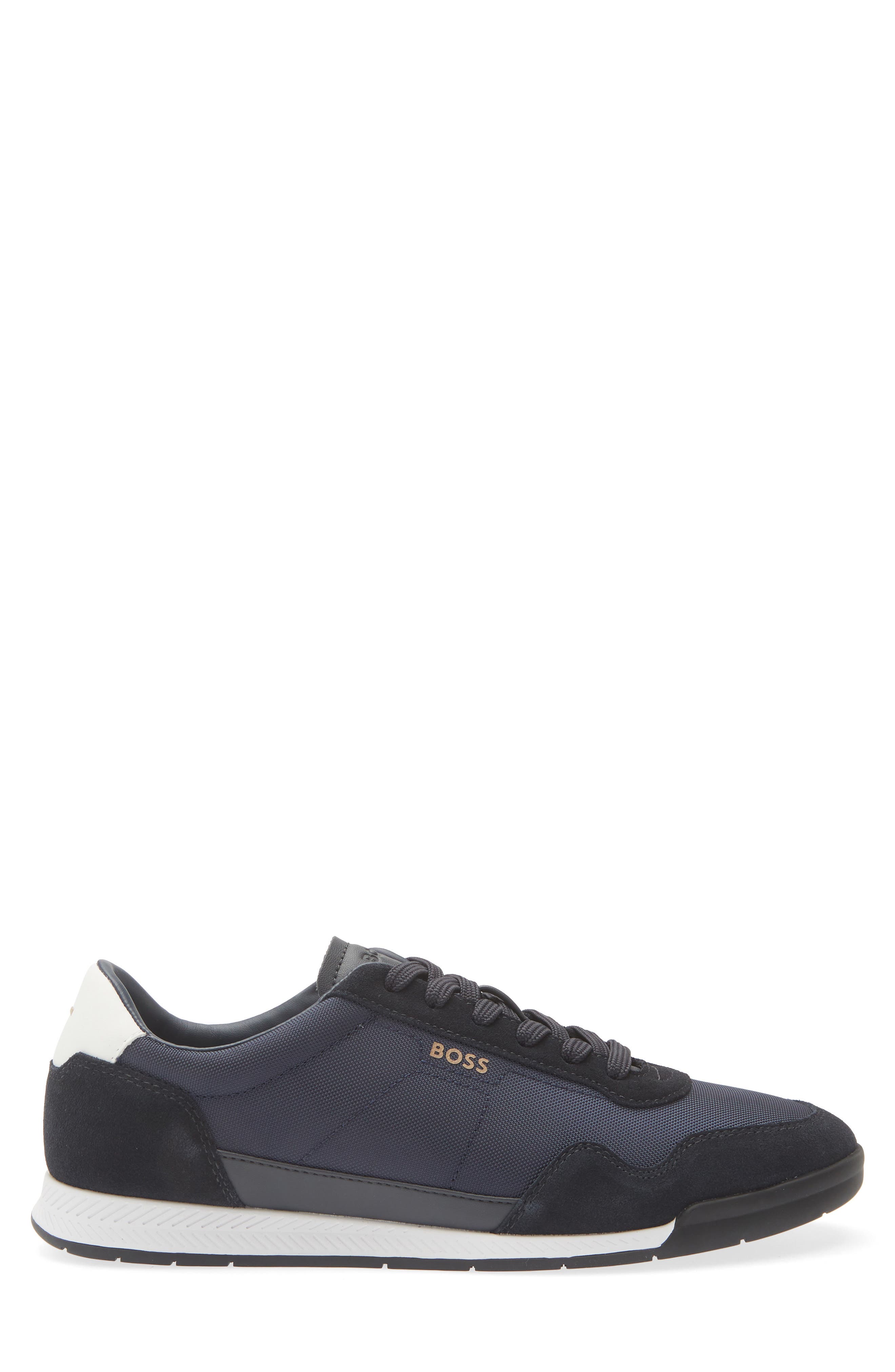 Titanium Low Top Sneaker, Alternate, color, DARK BLUE