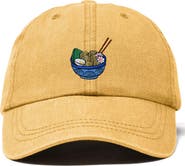 Dalix Noodles Embroidered Casual Cap
