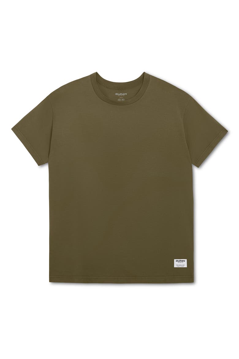 Heavyweight Organic Cotton T-Shirt, Main, color, Capulet Olive