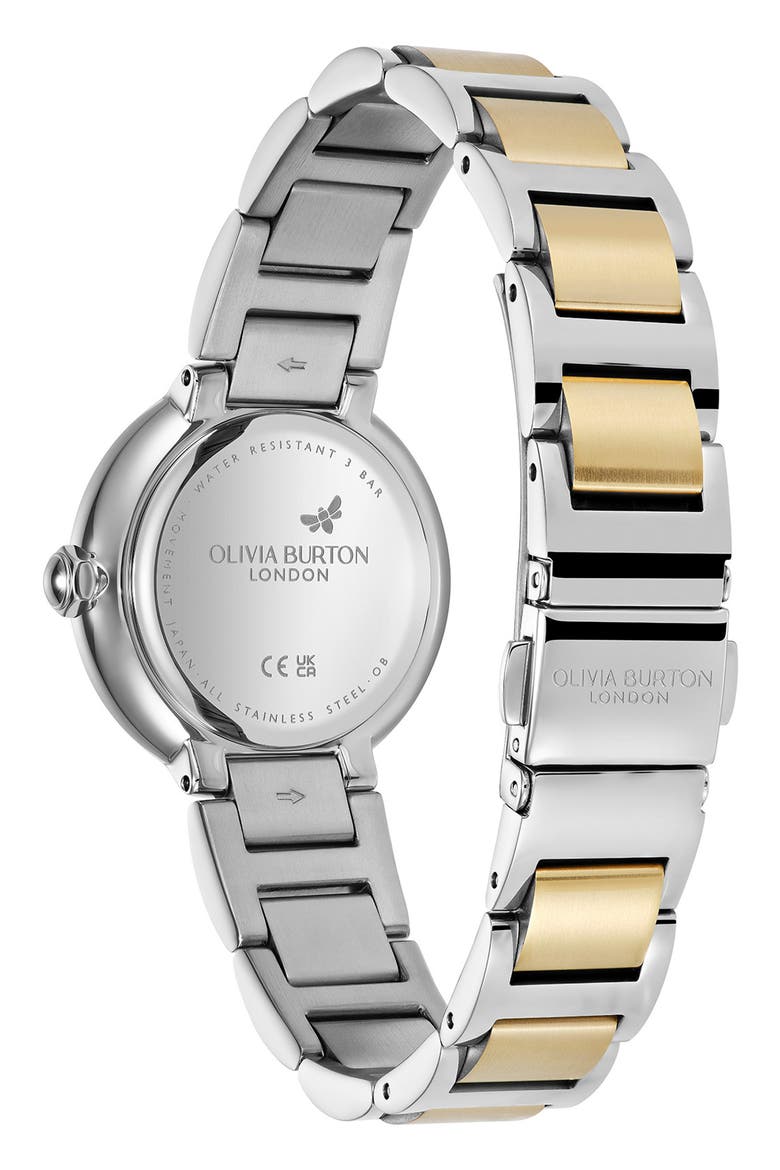 Pembroke Quartz Bracelet Watch, 30mm, Alternate, color, SILVER WHITE