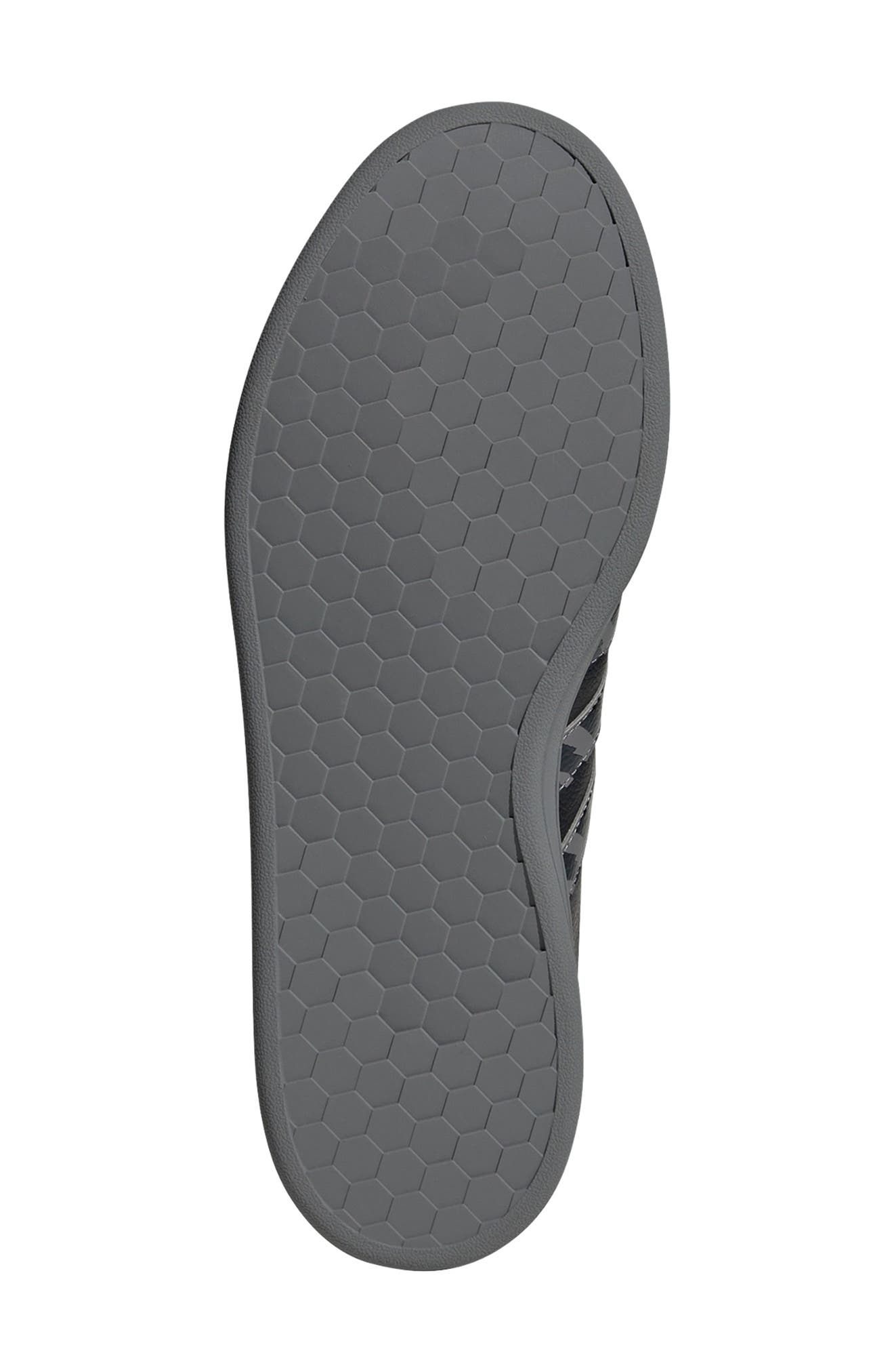 Grand Court Sneaker, Alternate, color, CARBON/GREY FOUR/CORE BLACK