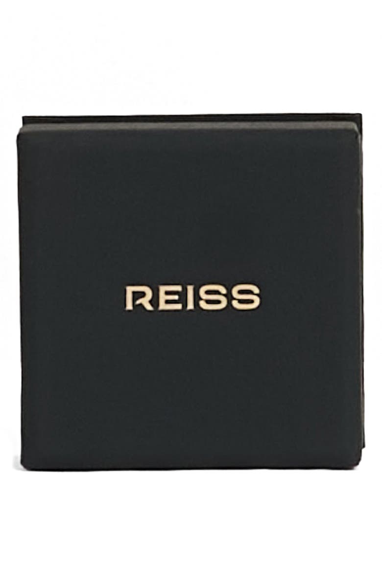 Reiss Mira Micro Set of 2 Stud Earrings, Alternate, color, Silver Tone/ Clear Crystal