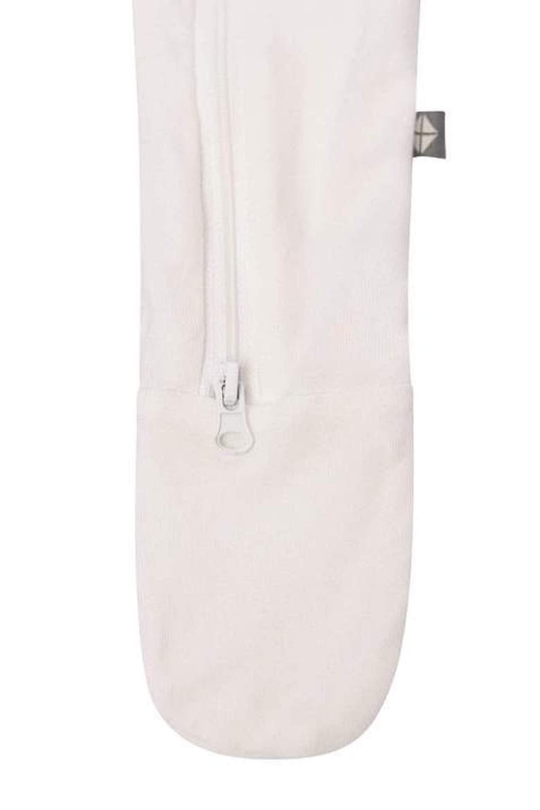 Zip-Up Footie, Alternate, color, CLOUD
