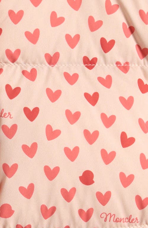 Moncler Kids' Bashira Down Puffer Jacket In Pink