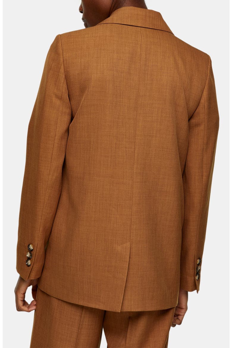 Girlfriend Suit Blazer, Alternate, color, CAMEL